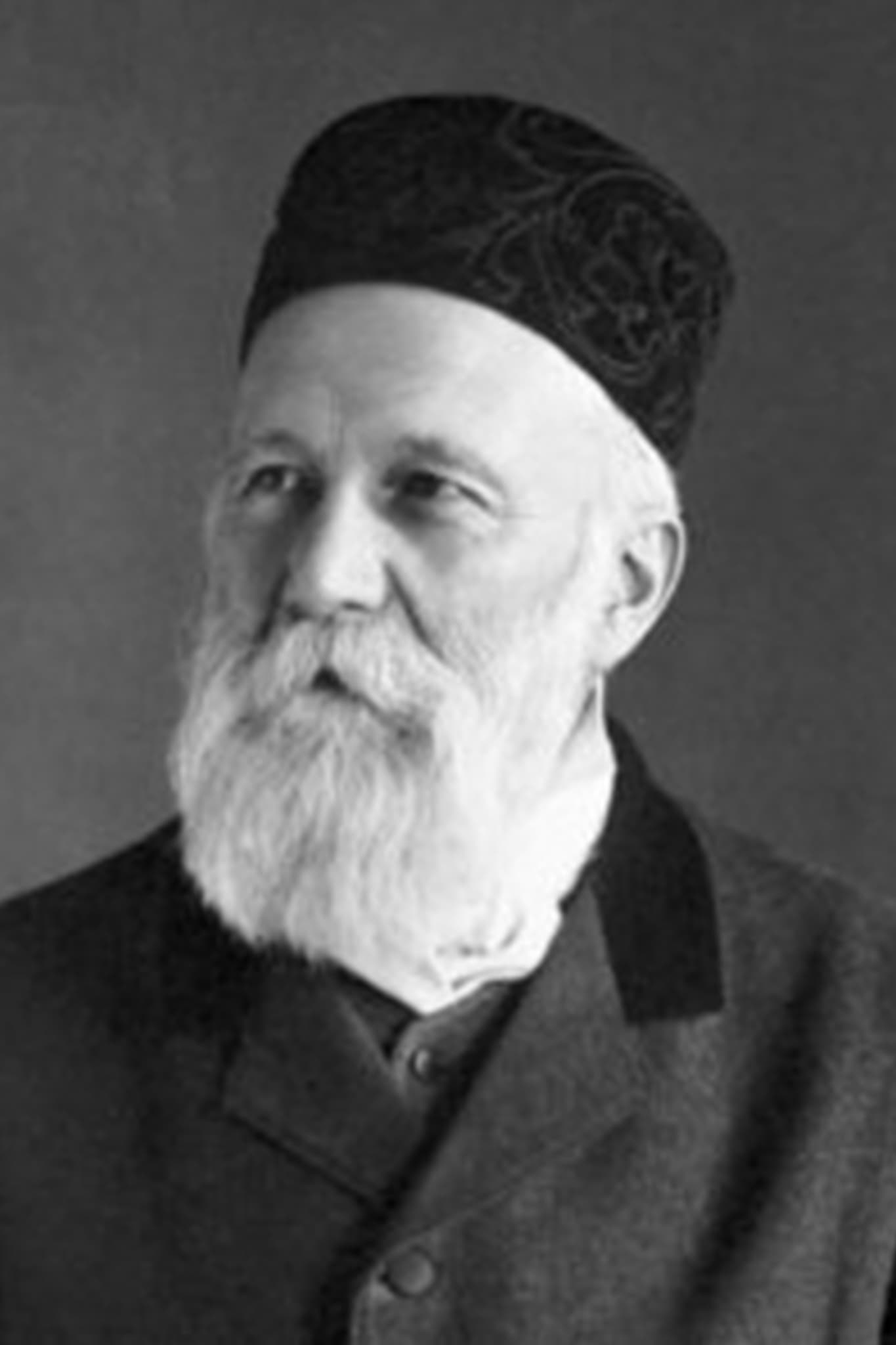 H. Dunant fot. z okresu odbierania nagrody Nobla (1901)