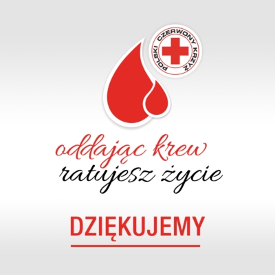 Polski Czerwony Krzyż - PCK wspiera honorowe krwiodawstwo