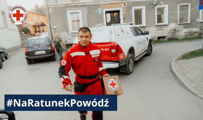 PCK na Dolnym Śląsku: do poszkodowanych trafiły przemysłowe osuszacze. #NaRatunekPowódź